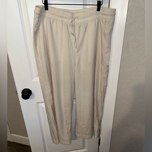 Old Navy wide leg stretch tech pants
